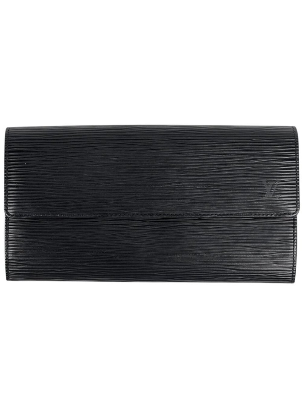 Louis Vuitton Pochette Porte Monnaie Credit Wallet Epi Noir